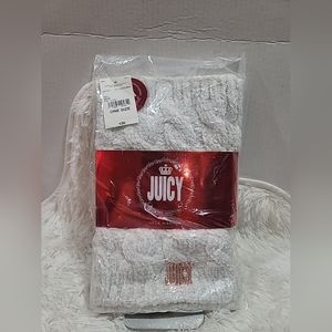 Juicy Couture Neck Warmer Color White/Silver - Brand New